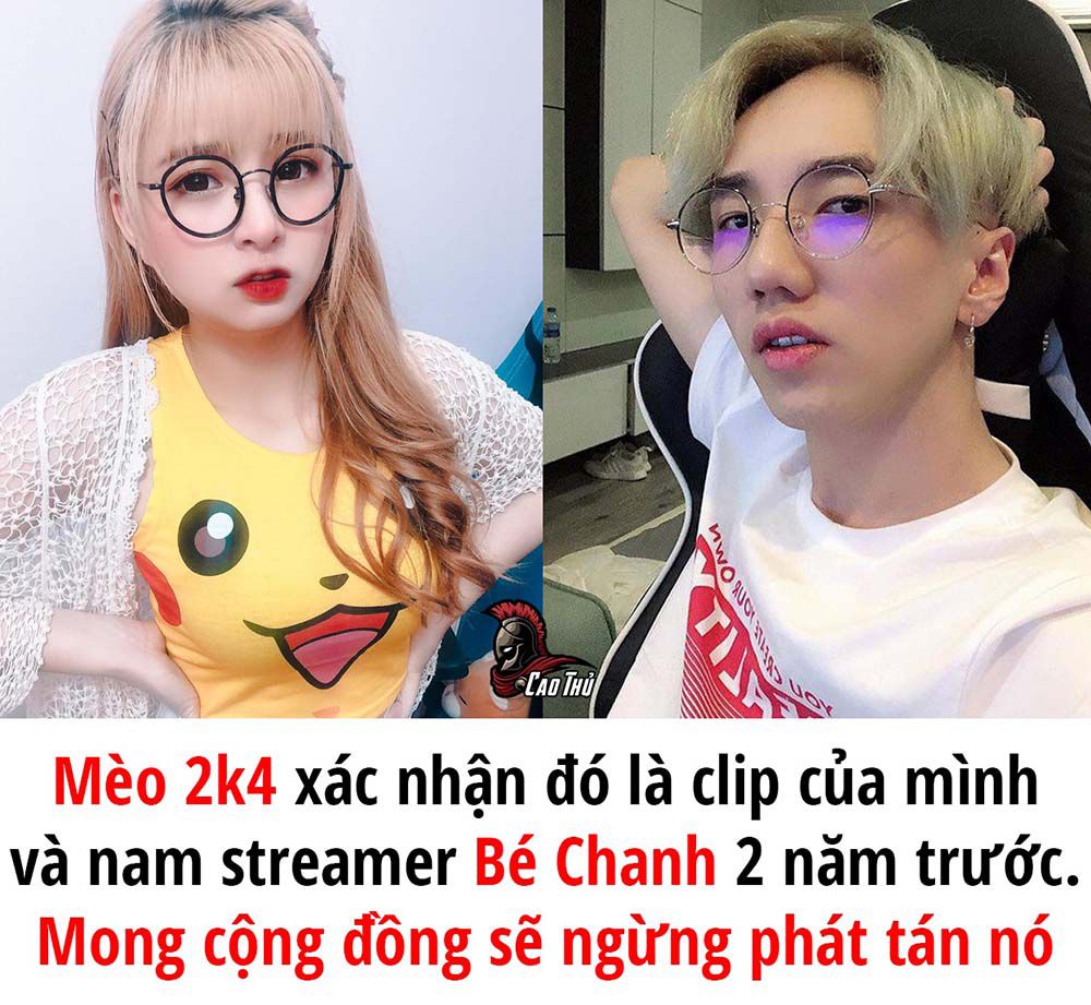 Clip Nóng Mèo 2K4 Ăn Kem Link 4P Cùng Bé Chanh Streamer