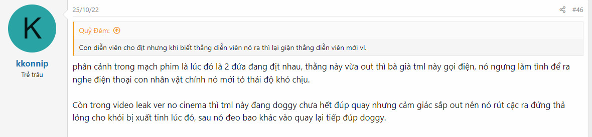 Bộ phim có cảnh nóng đóng thật này có phân cảnh khá thú vị