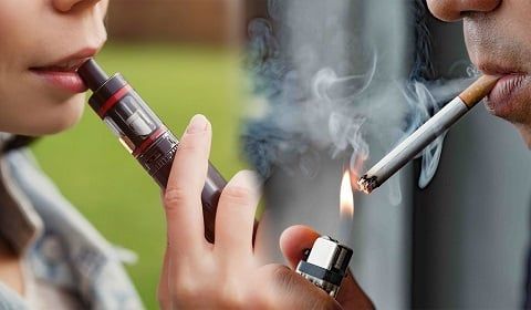 Ngày càng có nhiều người bỏ thuốc lá để vape