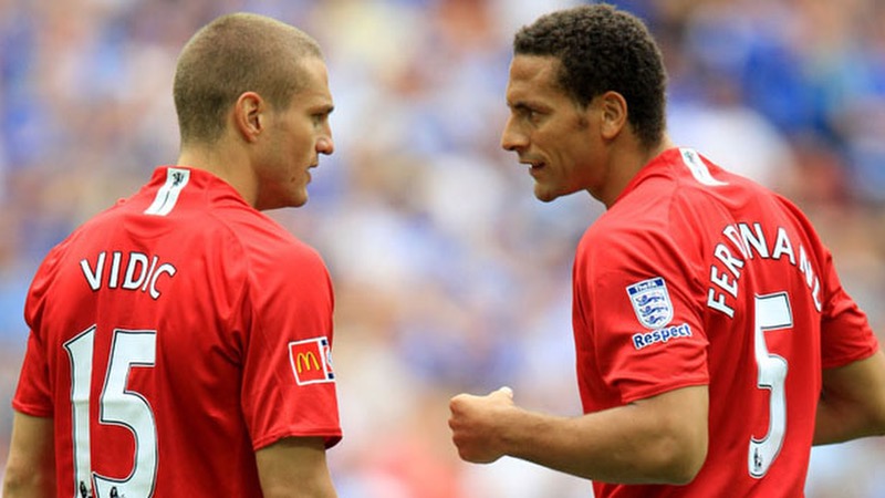 Cầu thủ Nemanja Vidic đã cùng với Ferdinand tạo nên cặp bài trùng khét tiếng