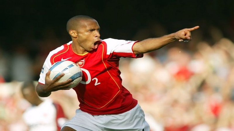 Thierry Henry chắc chắn là tiền đạo Arsenal xuất sắc nhất