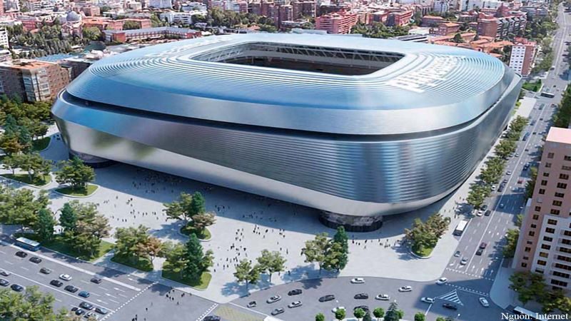 Sân vận động lịch sử Santiago Bernabeu (Real Madrid) 