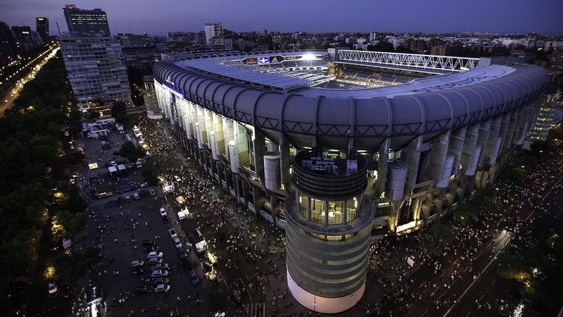 Sân vận động lịch sử Santiago Bernabeu (Real Madrid) 