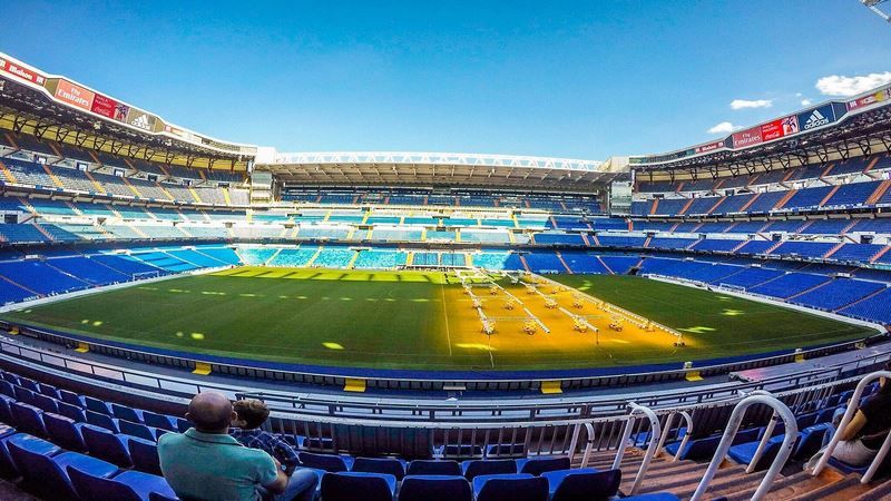 Sân vận động lịch sử Santiago Bernabeu (Real Madrid) 