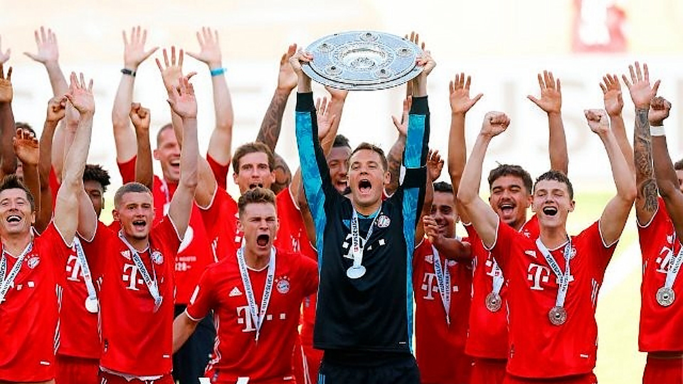 Bayern Munich vô địch Bundesliga lần thứ tám liên tiếp - Báo điện tử Nam Định