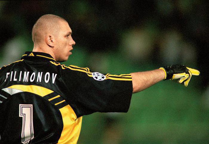 Alexander Vladimirovich Filimonov, thủ môn: tiểu sử, cuộc sống cá nhân và thành tích