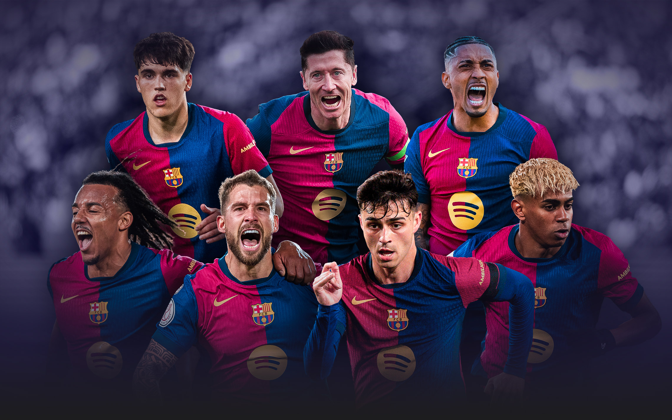 Bảy cầu thủ của FC Barcelona trong đội hình tiêu biểu của mùa giải