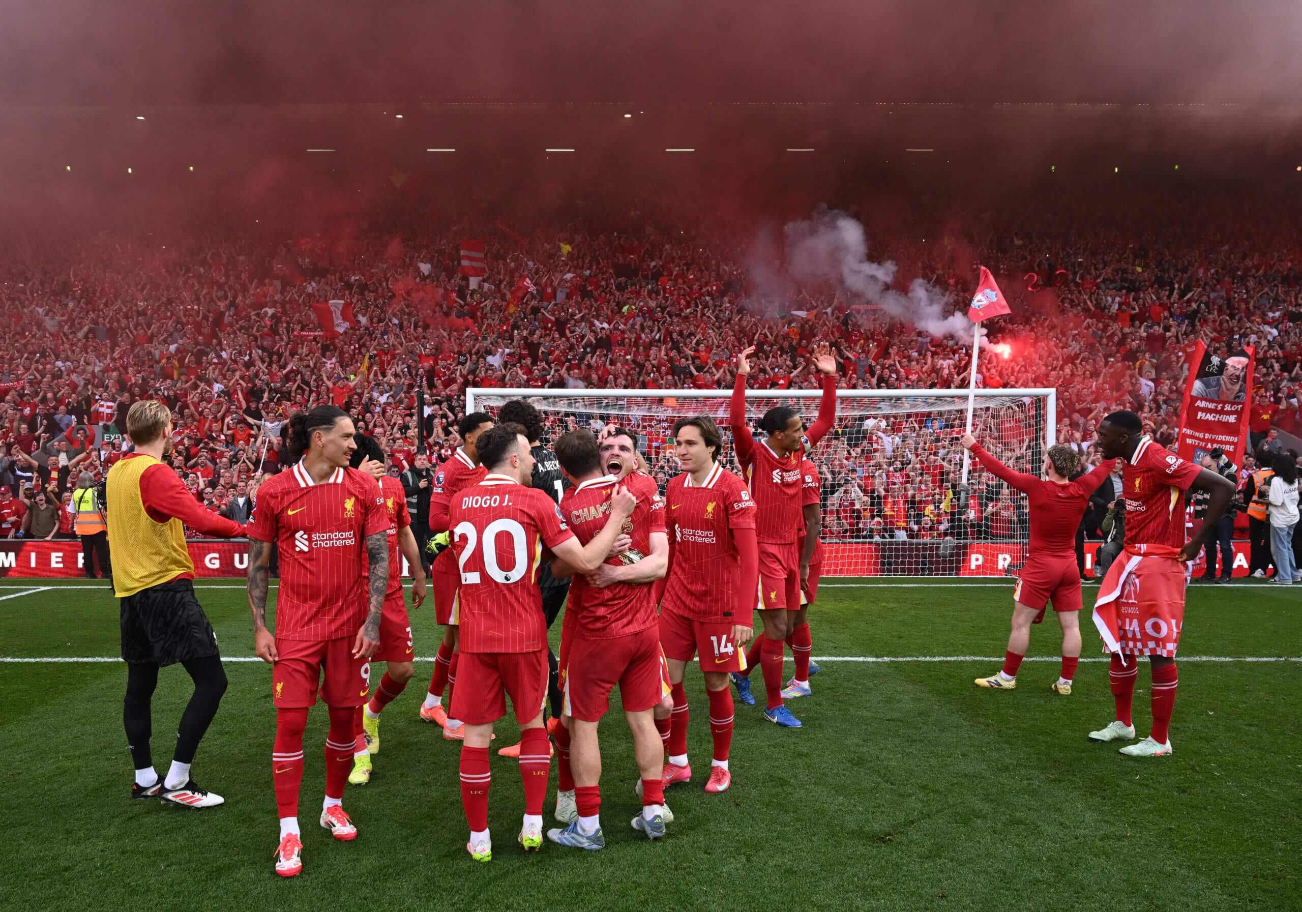 Anfield, sân nhà Liverpool FC, biểu tượng bóng đá Anh