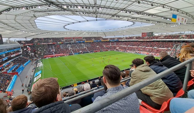 Leverkusen và lịch sử phát triển BayArena – sân vận động hiện đại tại Bundesliga