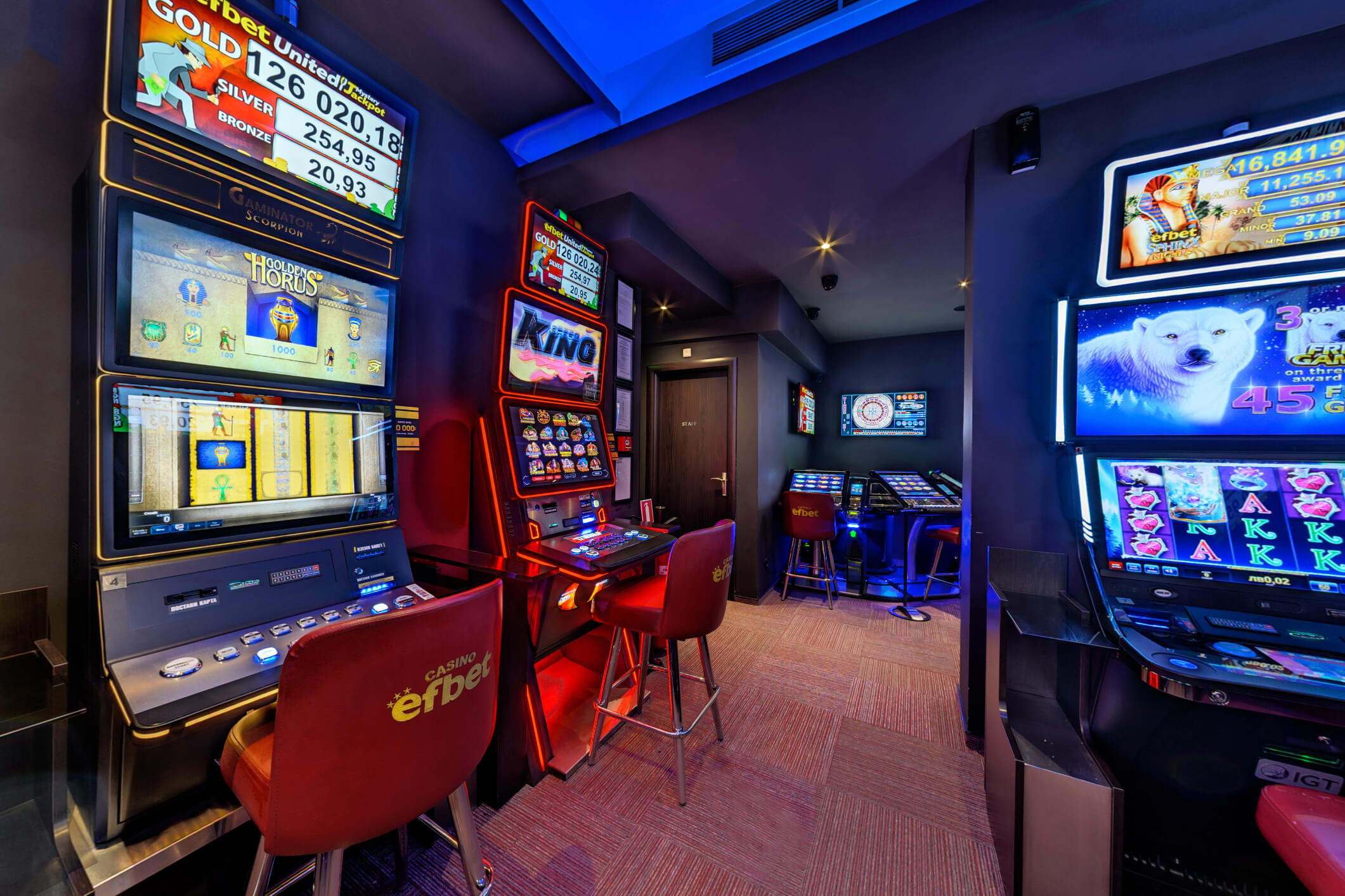 Игрални зали - efbet Харманли - Casino efbet