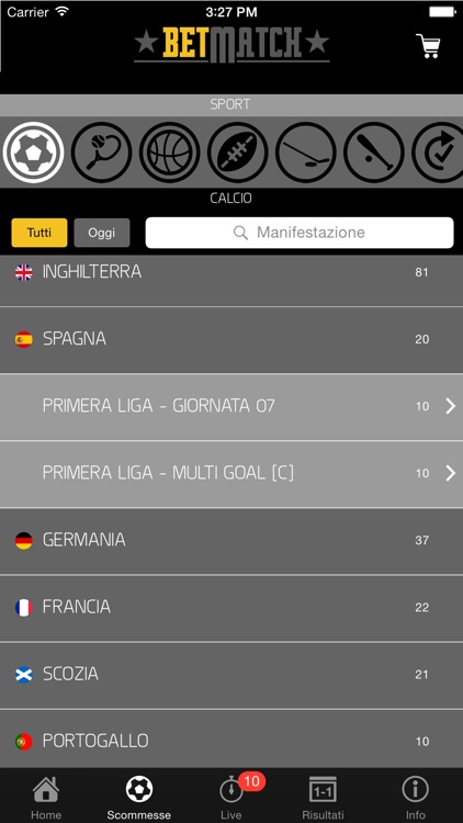 Betmatch Scommesse Sportive by Fivebet & Vincitu' srl