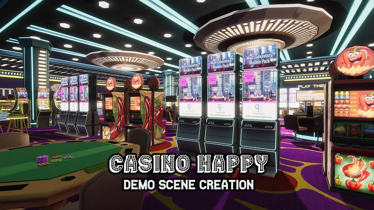 Creating Demo Casino Scene - YouTube