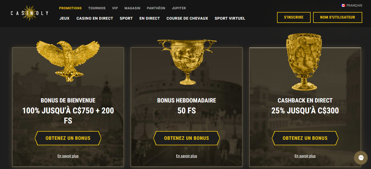Casinoly Casino En Direct & Sports Les Promotions | WFCasino