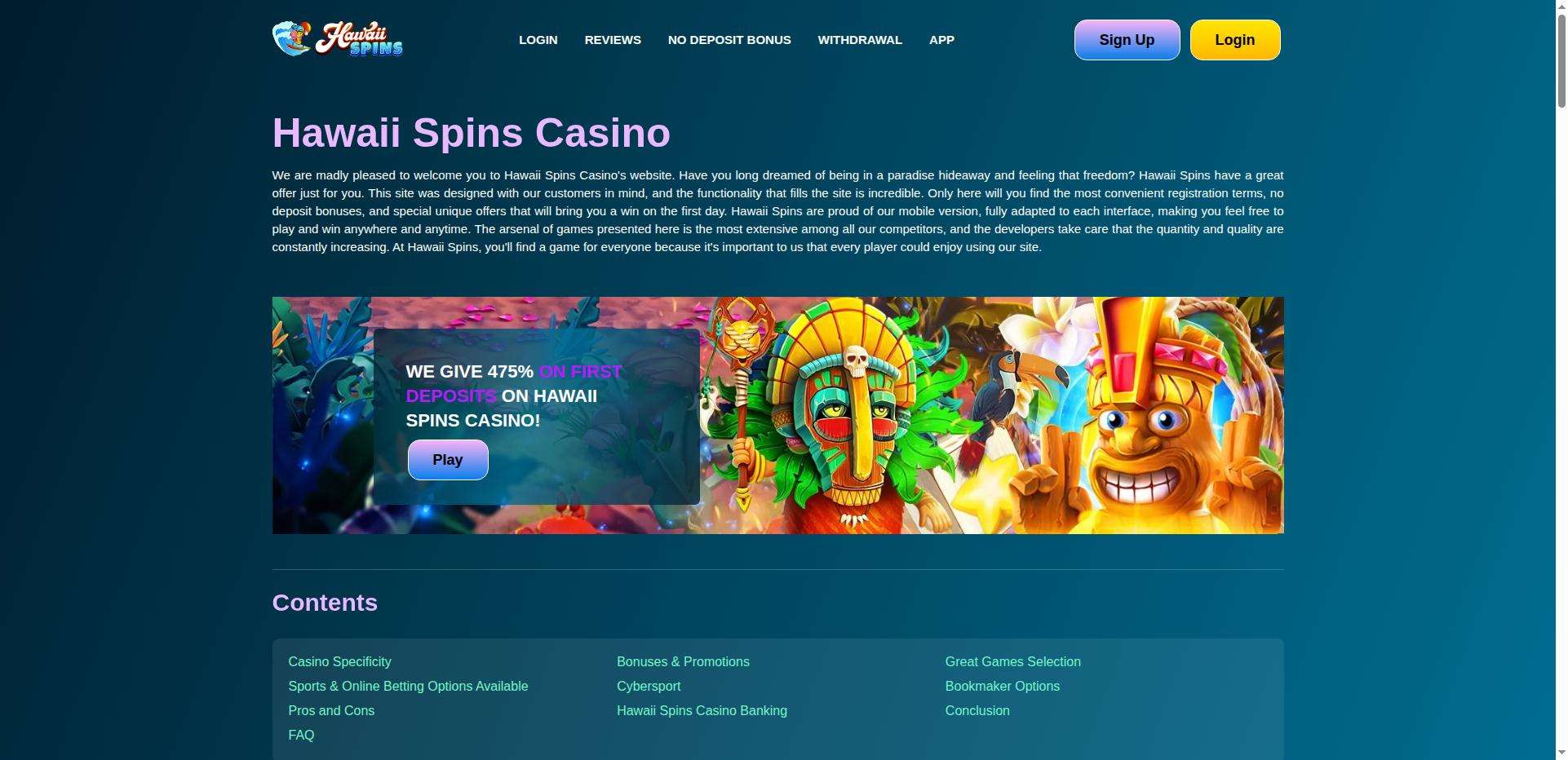 Ultimate Guide to Live Casino Gaming for UK Players: Hawaii Spins ...