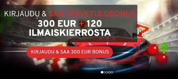 N1 Casino - lunasta jopa 300 € bonusta kolmella talletuksella!