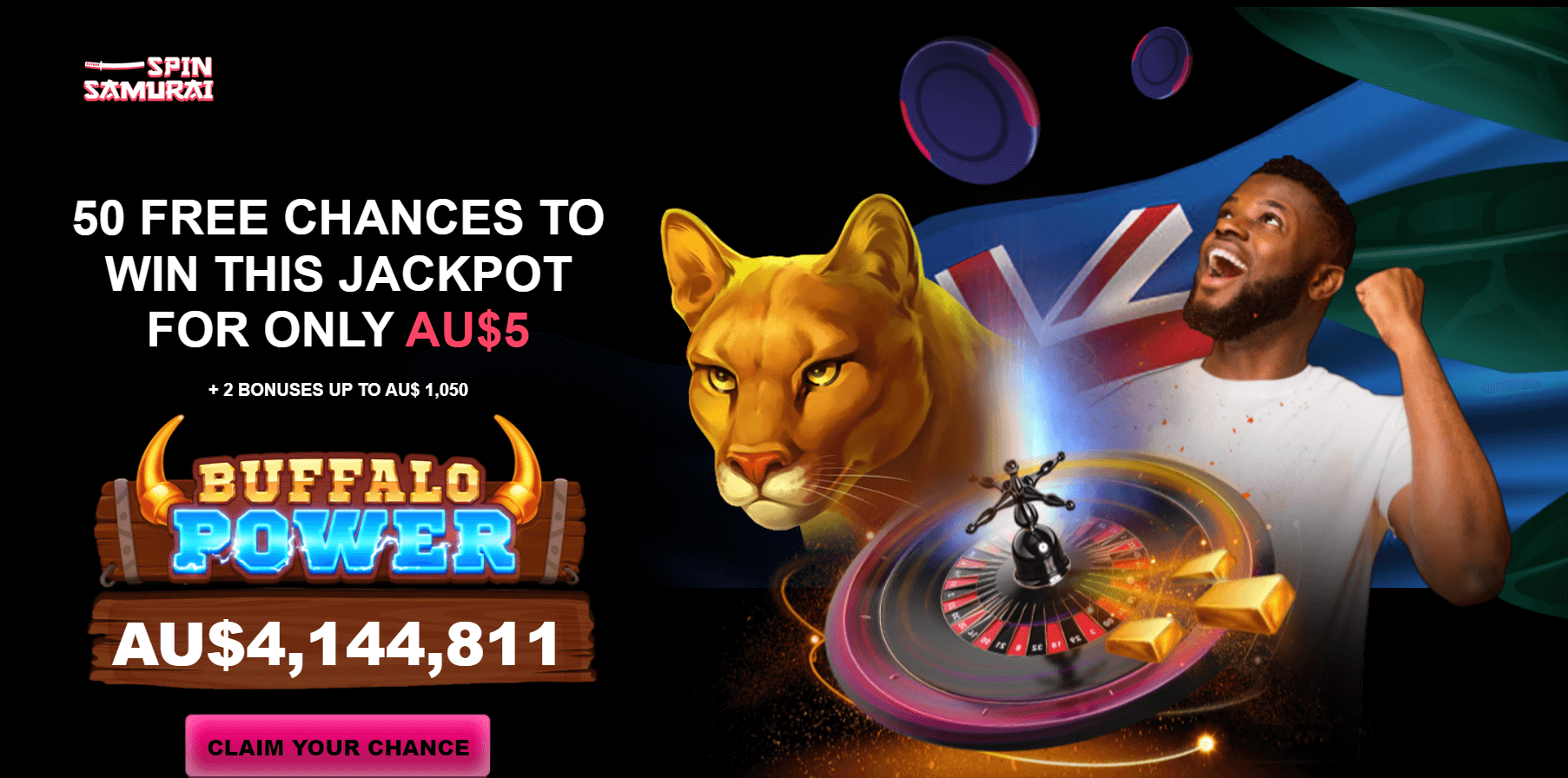 Spin Samurai Online Casino | Best Bonuses Up To AU$ 1,050 for AU$5