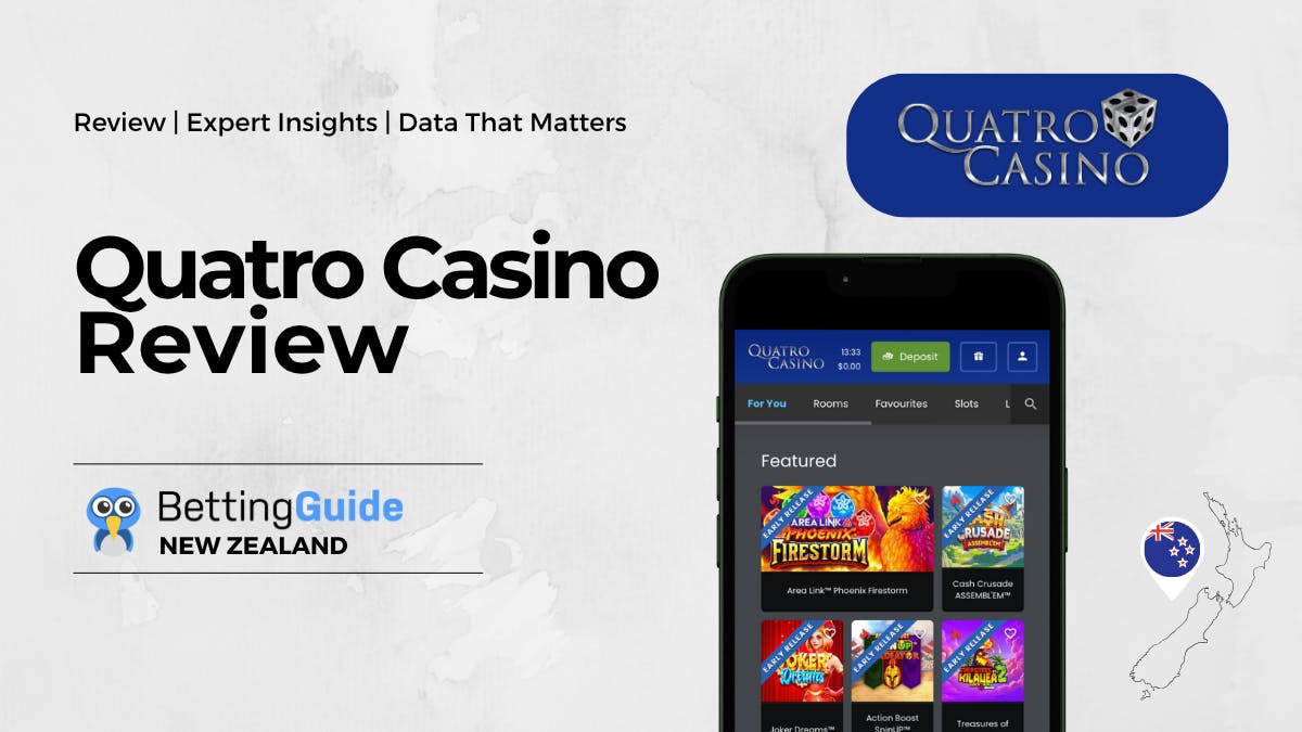 Quatro Casino NZ Review & Free Spins Bonus (2025)