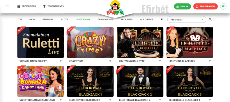 BoaBoa Casino Review Slots, Live Games + Rating ️