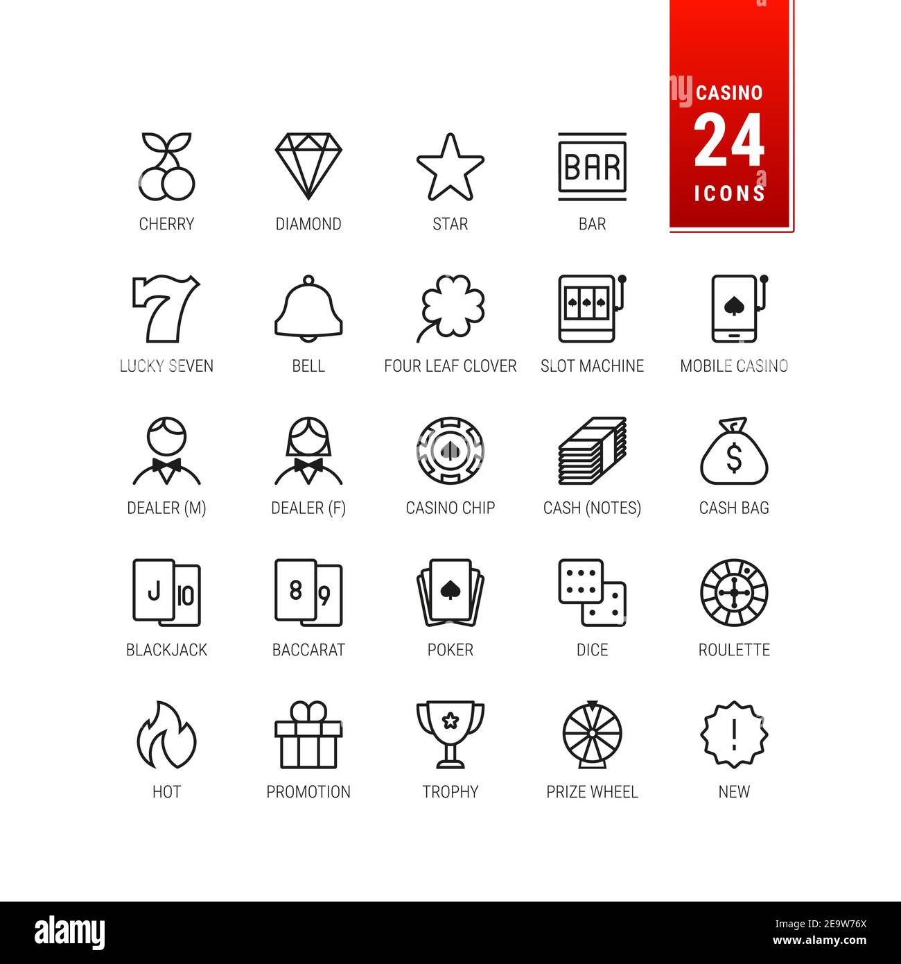 Casino Slot Machine Collection. Online, Cherry, Diamond, Bar. Lucky ...