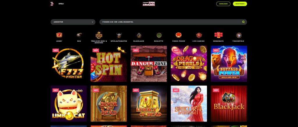 Spin Samurai Casino ⋆ We checked and tested in 2024