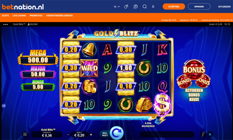 Beste Slots van Betnation - Welke Gokkast heeft de hoogste RTP?