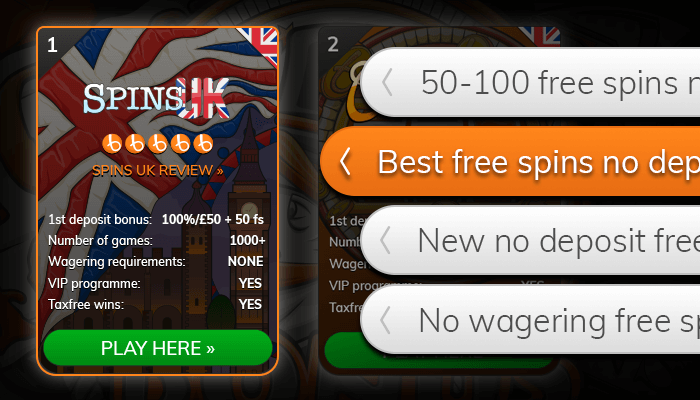 Free Spins No Deposit UK 2025 - Spin Slots for Free