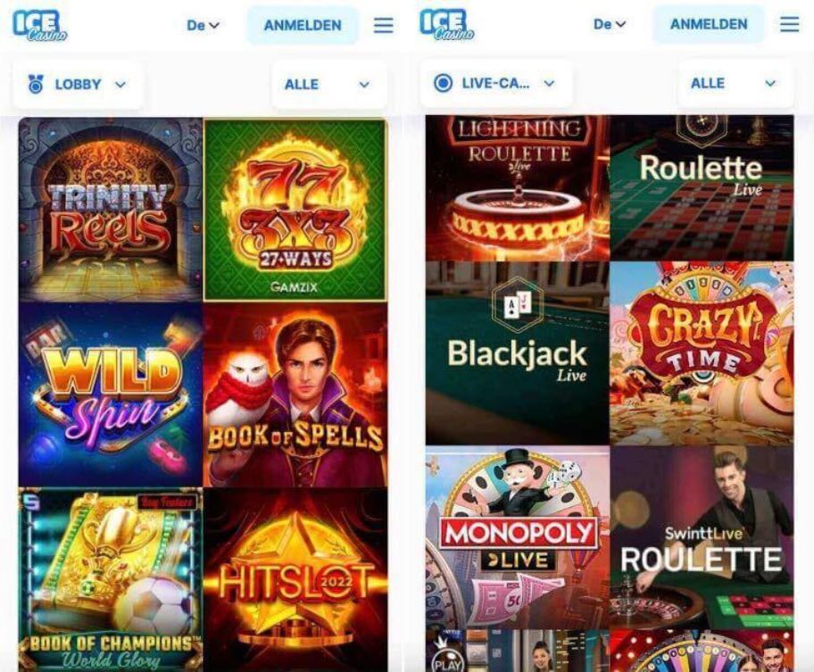 Ice Casino Bewertung 2024 | 50 Freispiele ohne Einzahlung + mehr