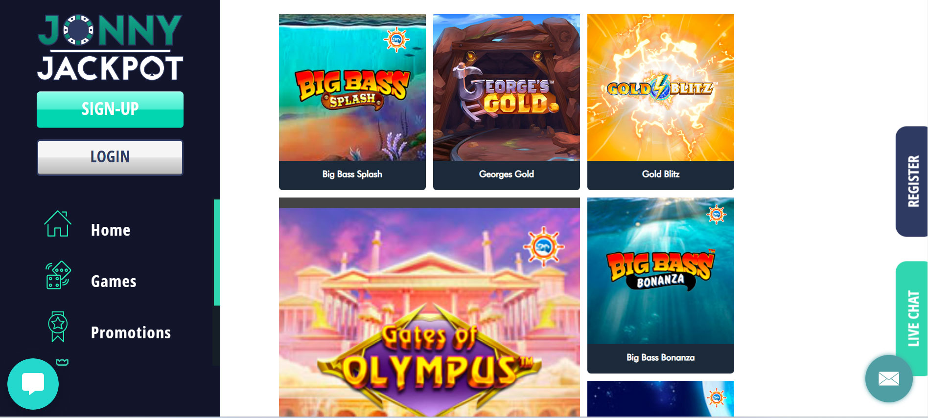 Jonny Jackpot Casino Welcome 4th Deposit Bonus 50 Bonus Spins