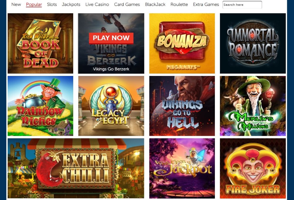 Skillonnet slot games online