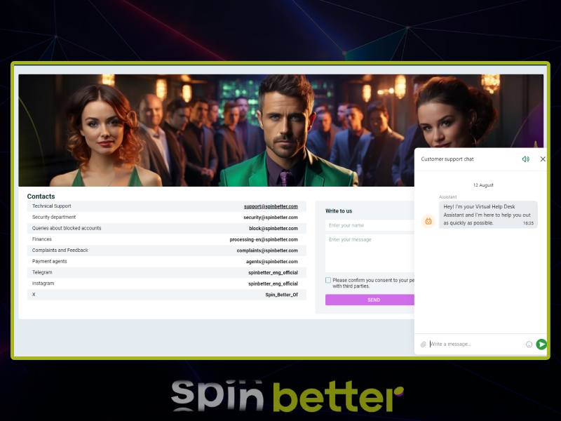 Spinbetter betting and casino review - Get $1750 bonus