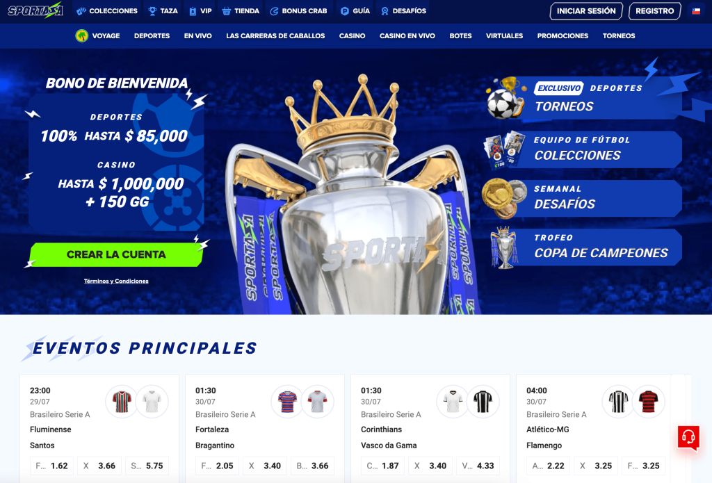 SPORTAZA CASINO ONLINE EN CHILE