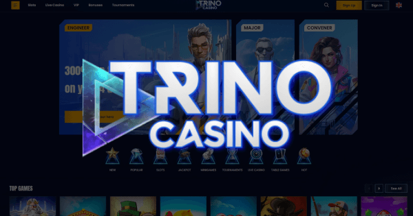 Trino Casino Welcome Bonus Package 2024 - Up To €/$3,000 + 300 Free Spins