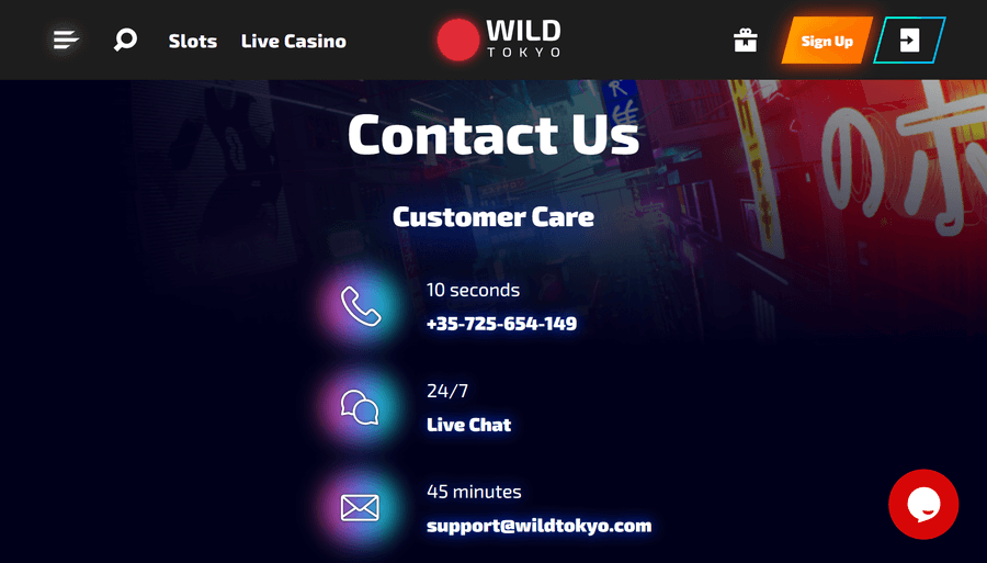 Wild Tokyo Casino Review » 🎖️ Updated【 September 2025】